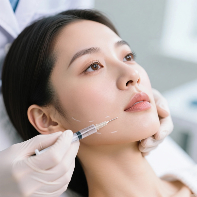 ماندگاری زاویه‌ سازی صورت با تزریق ژل یا چربی 