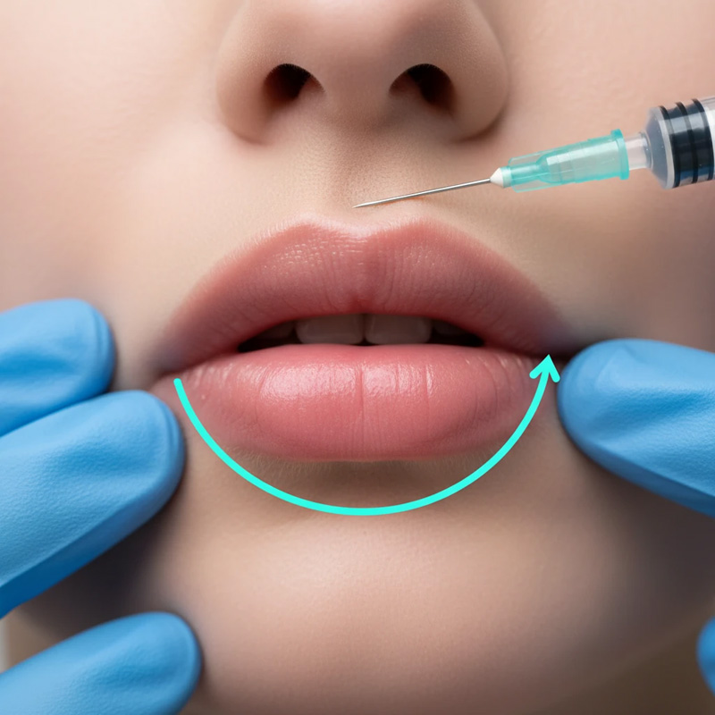 چطور لب ها را بدون اغراق برجسته کنیم